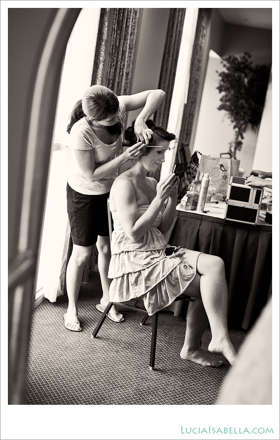 Bride getting ready picture 3