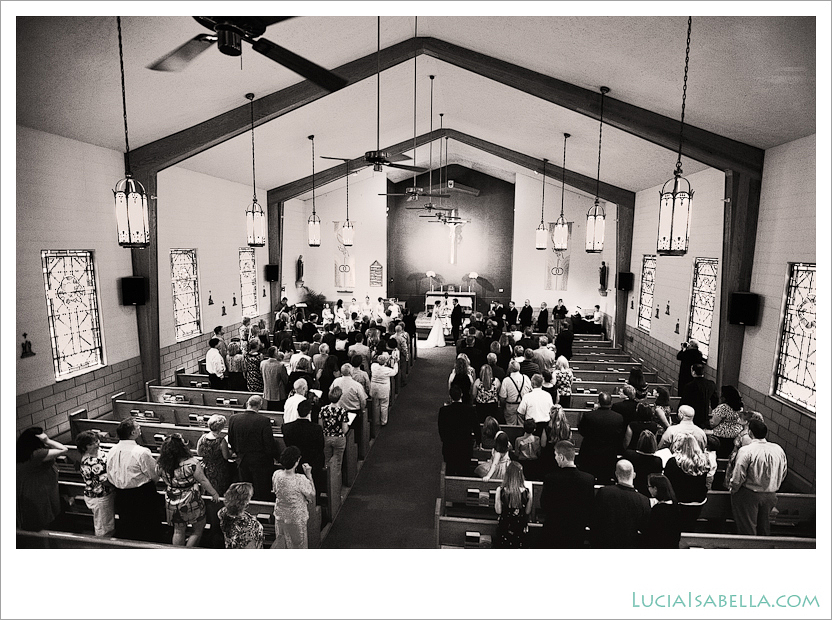 Church wedding St John University Parish 1