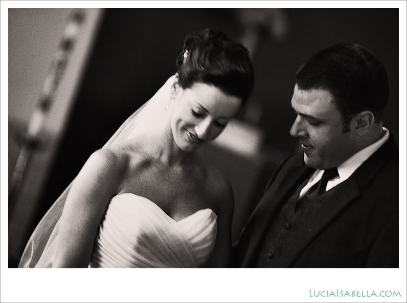 Wedding couple portrait