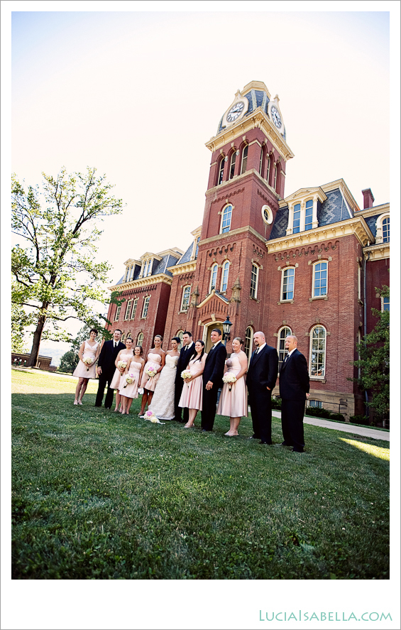 Wedding party formal