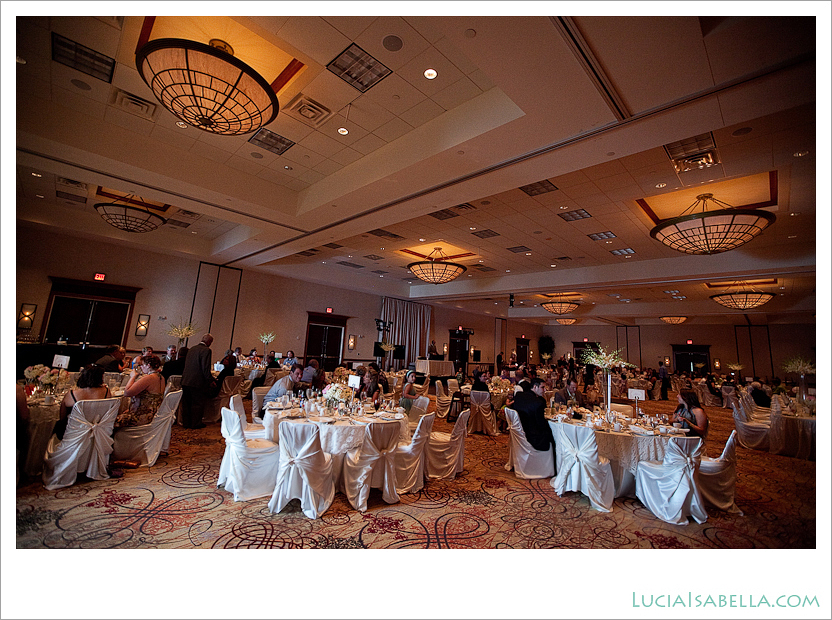 wedding reception ballroom