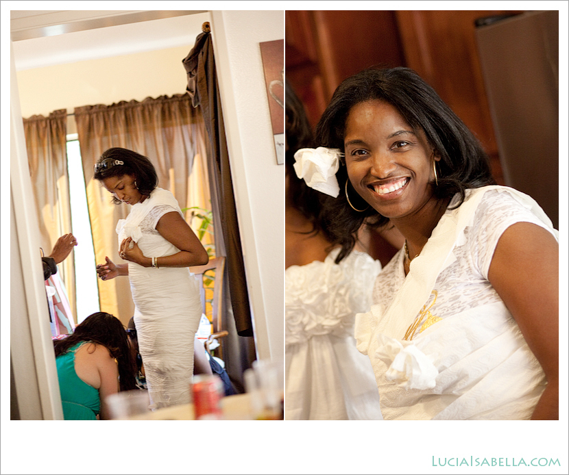 Bridal Shower Game Paper Wedding Dress